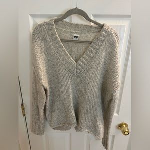 NSF grey sweater